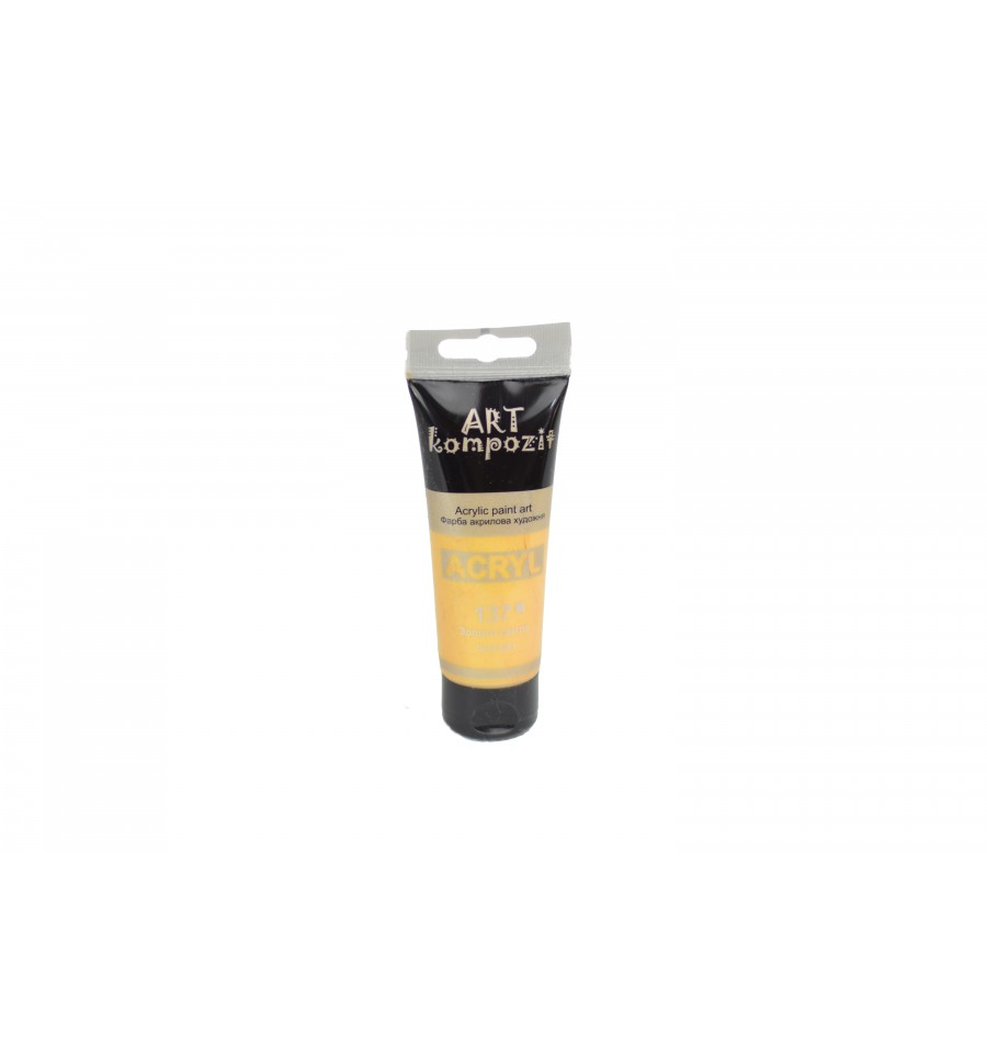 Farba akrylowa KOMPOZIT ART 75ml jasne złoto 137