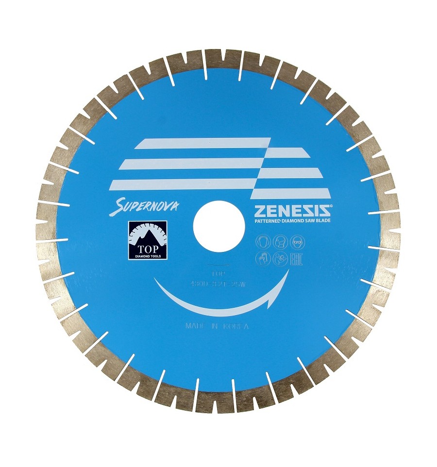 TARCZA ZENESIS SUPERNOVA fi400 WYSOKI ZĄB 25 mm