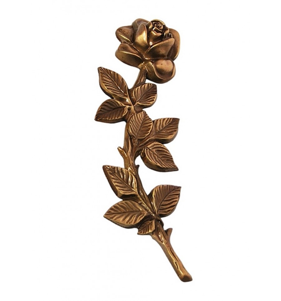 Róża mosiężna 30cm Prawa