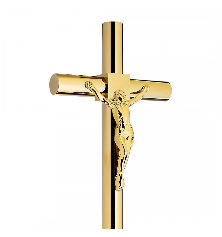 KRZYŻ KT3/Z KOSTKA Z CHRYSTUSEM I Z RÓŻĄ