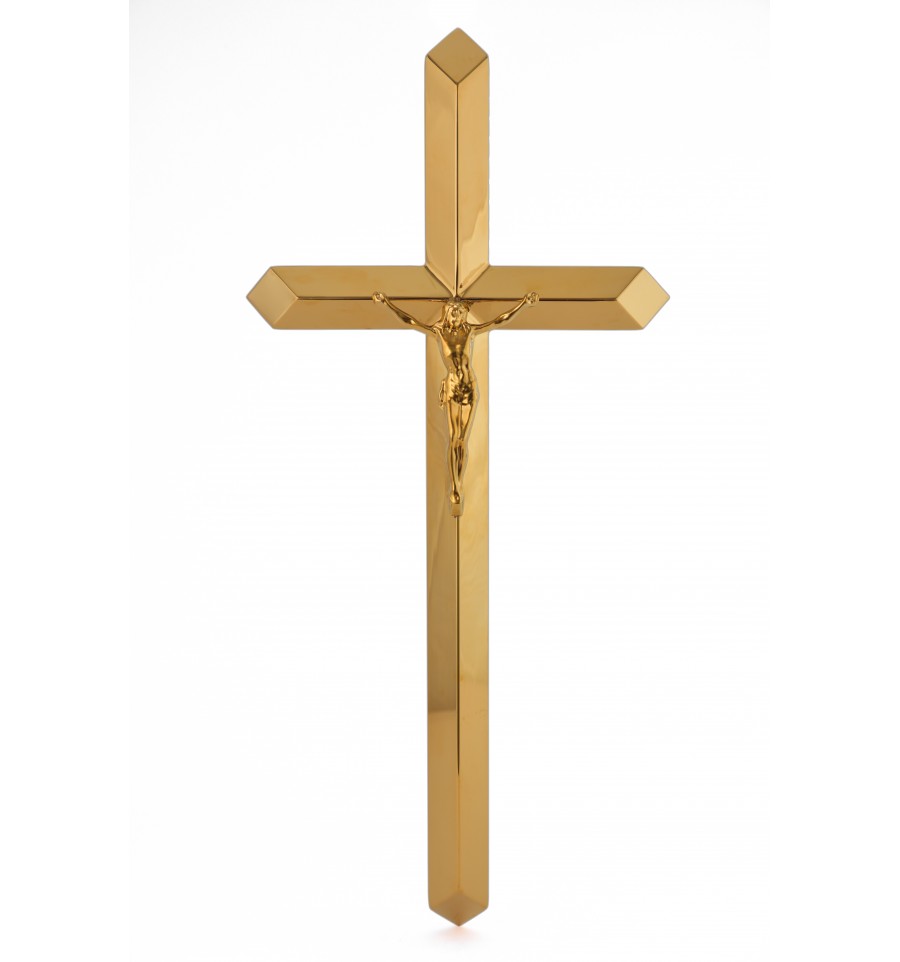 KRZYŻ CARO KP6/1 Złoty WISZĄCY